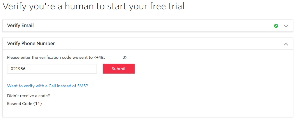 Verification Code